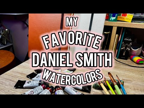 🎨 ✨Fav Daniel Smith Watercolors: Spec & painting with them| Finding inspo in Nature 🍃 🌼 