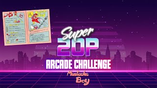 Super 20p Arcade Challenge 👾 -  Mustache Boy 👨