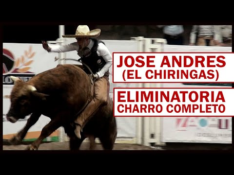 2022 Congreso Zacatecas - El Chiringas Jose Andres Aceves - Charro Completo Eliminatoria