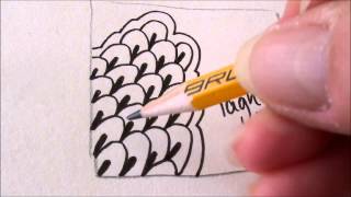 How to draw tanglepattern Tagh