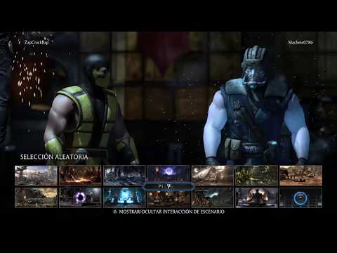 Octavos de Final - ZAPCRACKRAP VS MACHETE0786 - Torneo de Mortal Kombat XL Internacional