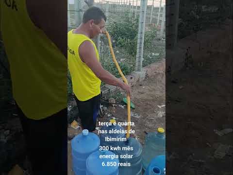 terça e quarta nas aldeias de Ibimirim PE #energiasolar #familia