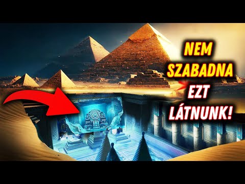 Olyat Találtak A GÍZAI PIRAMISOK Alatt, Amit NEM Szabadott Volna Látni!
