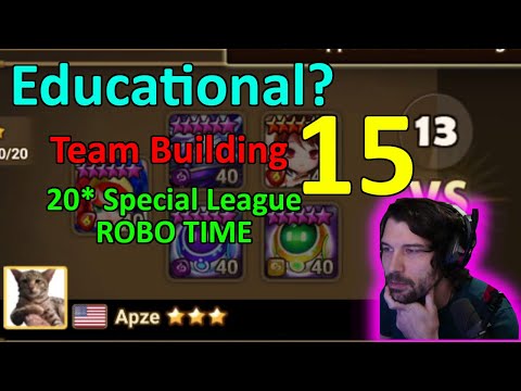 Educational? RTA #15 LIVE - 20* Special League - ROBO TIME (Summoners War)