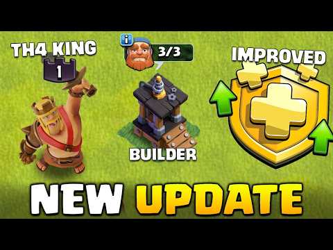 Update! Heroes Unlock Earlier, Extra Builder and Gold Pass Changes!