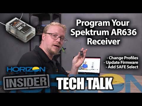 Horizon Insider Tech Talk: Installing SAFE Select Profile to a Spektrum AR636 Receiver