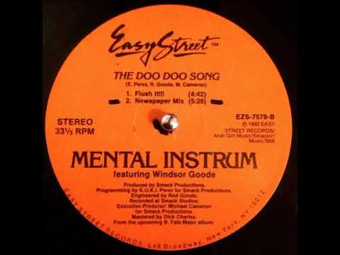 Mental Instrum Featuring Windsor Goode ‎– The Doo Doo Song (Newspaper Mix)
