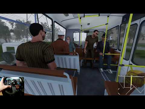 Bus Driver Simulator 2019 | Scenarios | Bus station - Railway station | Logitech G29 Gameplay