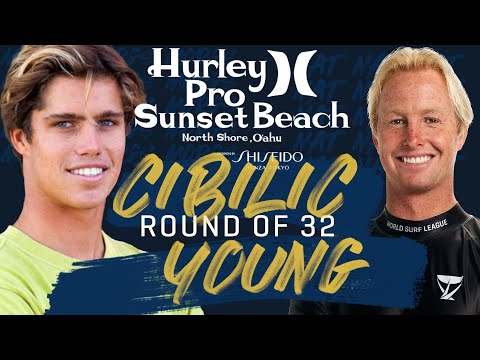 Morgan Cibilic vs. Nat Young Hurley Pro Sunset Beach - Round of 32 Heat 7