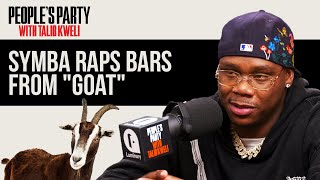 Download lagu Symba Raps Bars From 'GOAT' & Explains The Significance Of That Track | People's Party Clip mp3