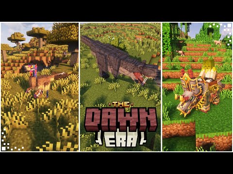 The Dawn Era (Minecraft Mod Showcase) | A Modern Look Into Prehistoric Mobs | Forge 1.20/1.20.1