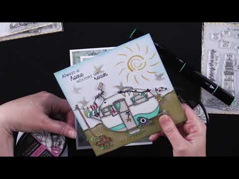 8-20-20 Paper Wishes VLOG - Daisy Mae Stamps & Stencils