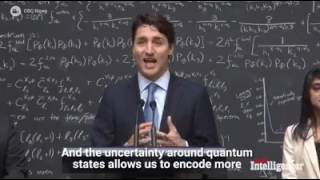 PM Trudeau Explaining Quantum Computing