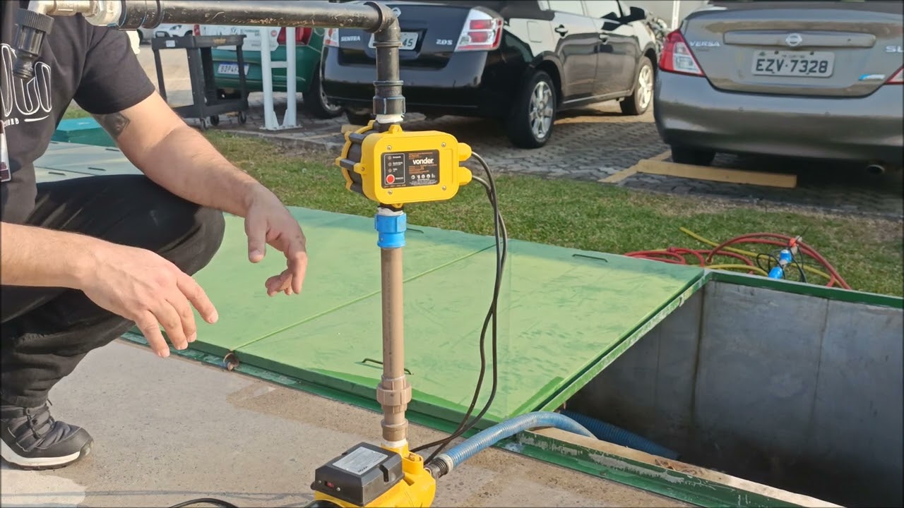 Controlador de pressão automático