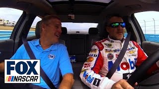 Tony Stewart Gives Kenny Wallace a Ride at WGI - &#39;NASCAR RaceDay&#39;
