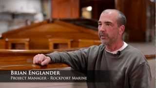 preview picture of video 'Rockport Marine Restores Adventuress, Part 1'