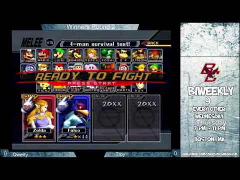 BC Biweekly 9: Winner's Round 2 - Qwerty (Sheik) vs. Troy (Falco)