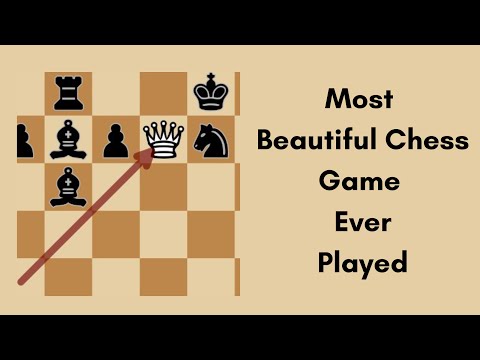 Most Beautiful Chess Game Ever Played - " The Evergreen Game "  | Evans Gambit