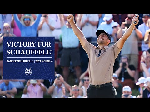 Xander Schauffele Birdies the 18th to Win! | 2024 PGA Championship