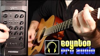 Video thumbnail for Fishman SA330X by BoyntonProAudio