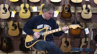Video thumbnail for Fender Limited Edition Parallel Universe Series Meteora Butterscotch Blonde DEMO by Manchester Music Mill