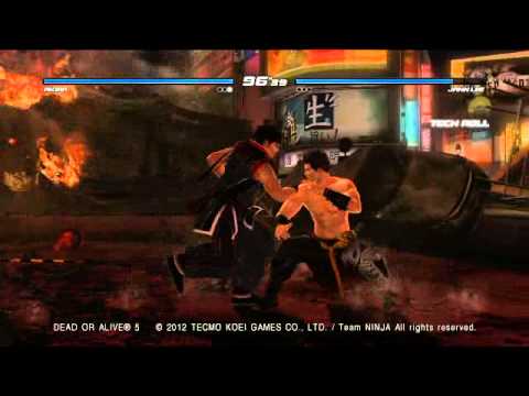 DOA5(PS3®) AKIRA (Shinobi) vs JANN LEE 2013-03-15