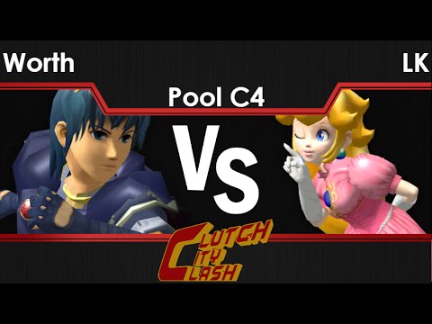 CCC  - Worth (Marth) vs LK (Peach) Pool C4 - Melee