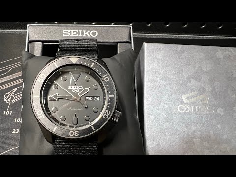 Seiko 5 Sport “Street” SRPD79 Blacked Out
