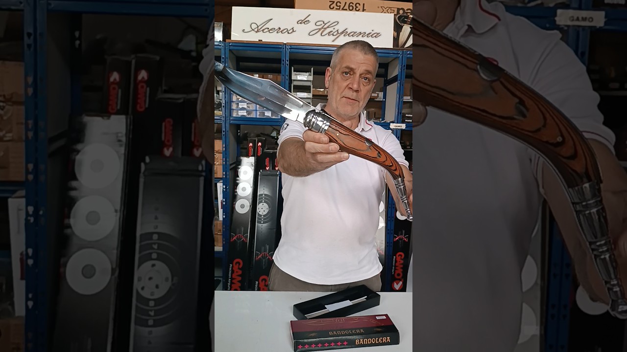 Riesen-Ratschen-Schultermesser H. 22 cm