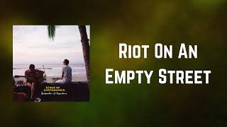 Kings Of Convenience - Riot On An Empty Street (Lyrics)