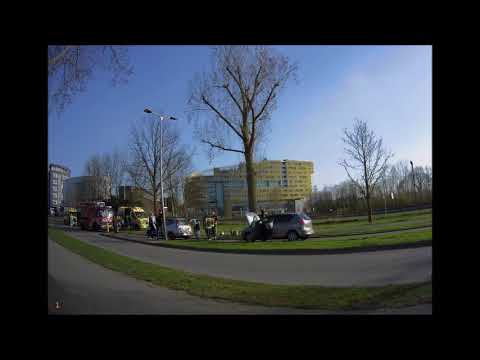 Ongeval Dr JM den UylSingel in Alphen a/d Rijn