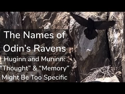 The Names of Odin's Ravens