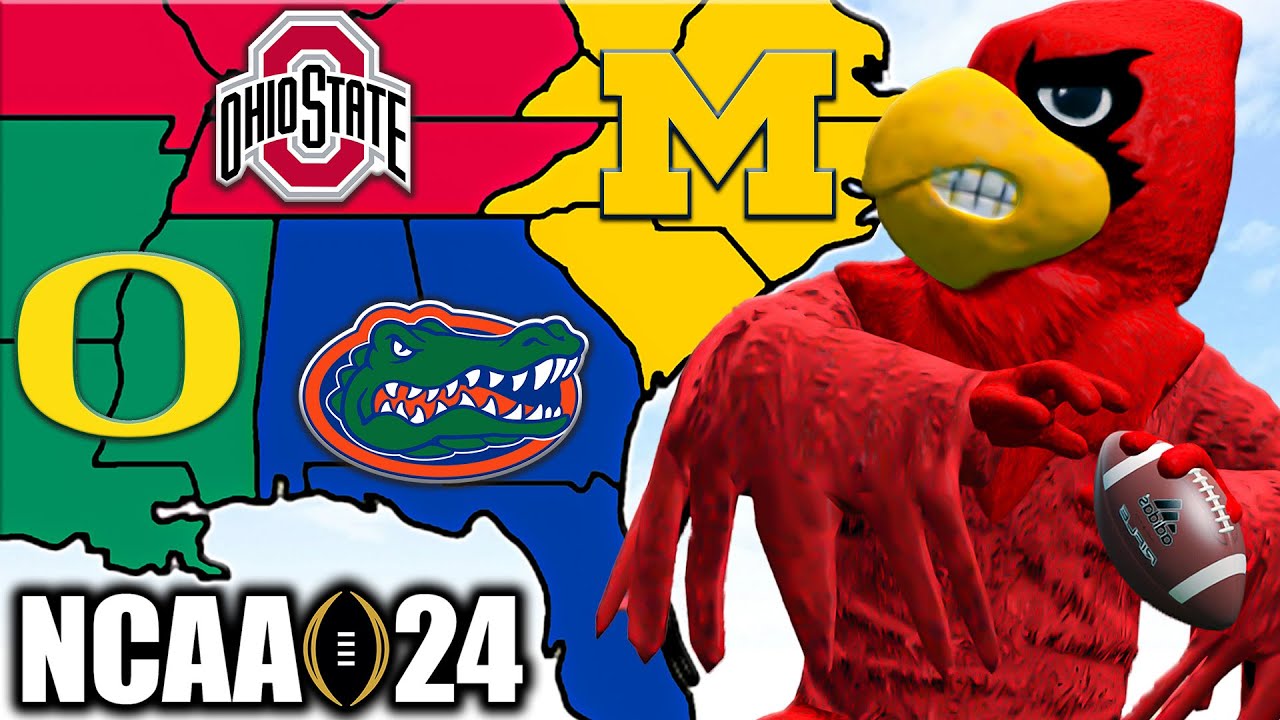 CFB Imperialism, but it’s Mascots ONLY
