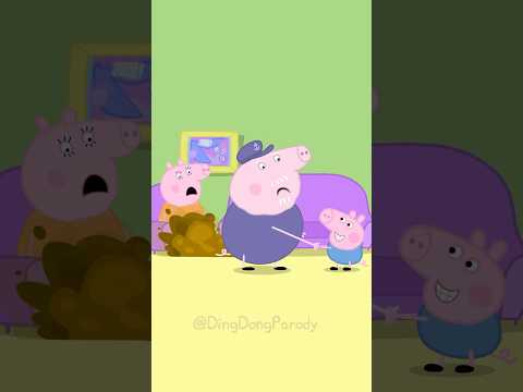 Pull my finger 🤣💨😬 #oops #funny #accident #fart #peppapig #animation #memes