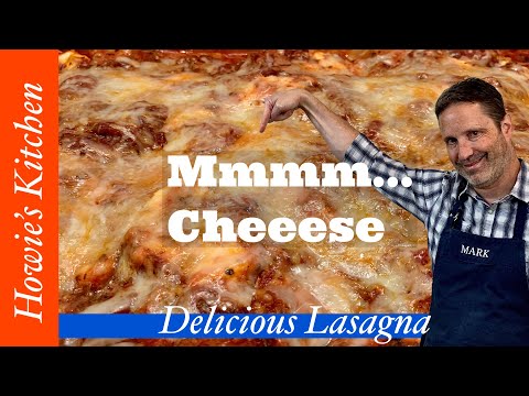 Lasagna recipe with extra cheese - yes please