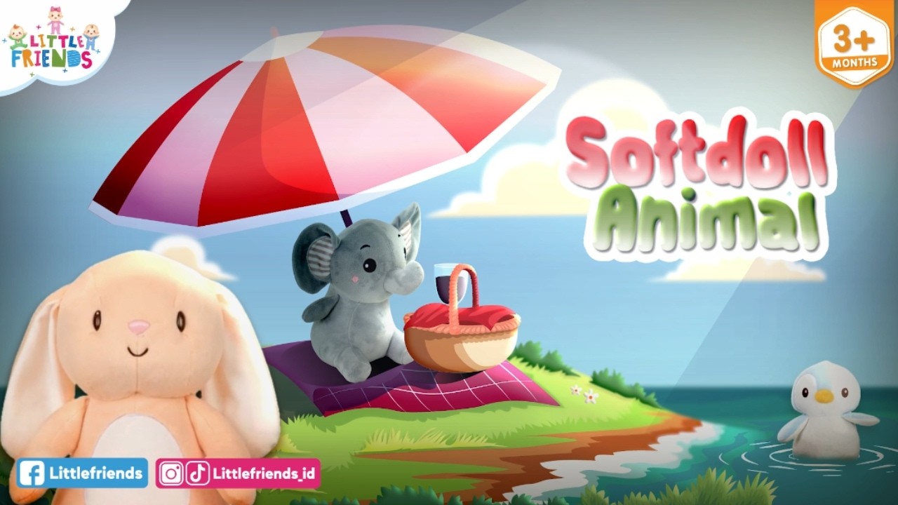 Softdoll Animals Little Friends 🧸💛