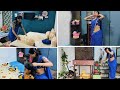 Saree Vlog Inka Ho Gaya Bura Haal Cleaning Routine