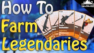 FORTNITE - How To Farm Legendary Weapons, Heroes, Traps, And Vbucks In Save The World