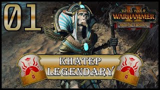 Total War: Warhammer 2 - Grand Hierophant Khatep - Legendary Mortal Empires Campaign - Episode 1