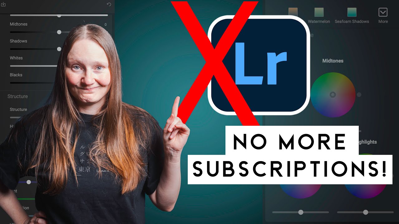 Sick of paying monthly?! BEST Lightroom alternatives for 2025