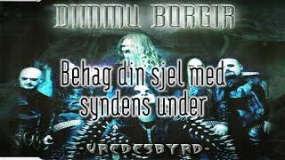 Dimmu Borgir | vredesbyrd | Lyric Video
