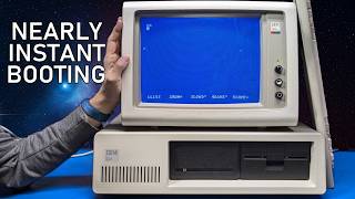 Possibly the fastest booting IBM PC (Running at 4.77MHz)