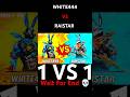 WHITE444 VS RAISTAR 1 VS 1 White444 VS Raistar Shorts WHITE444YT VS RaiStar