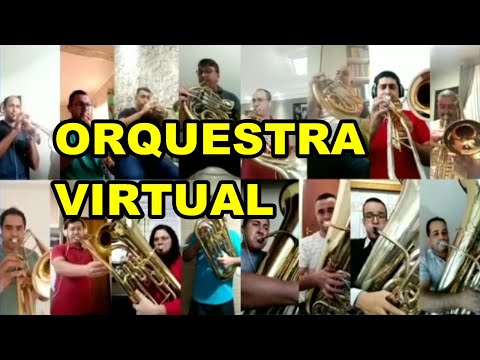 HINO 107 CCB / O FIM DE TUDO CHEGARÁ/ ORQUESTRA DE METAIS VIRTUAL / HINO MARAVILHOSO !!!!!!!!!