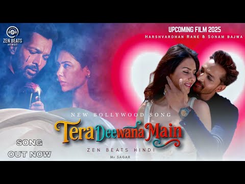 New Song 2025 | Tera Deewana Main | New Hindi Song | Harshvardhan Rane & Sonam bajwa 
