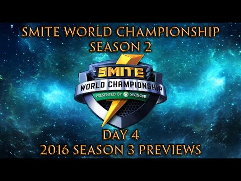 Smite World Championship 2016 Day 4 - 2016 Smite Season 3 Previews