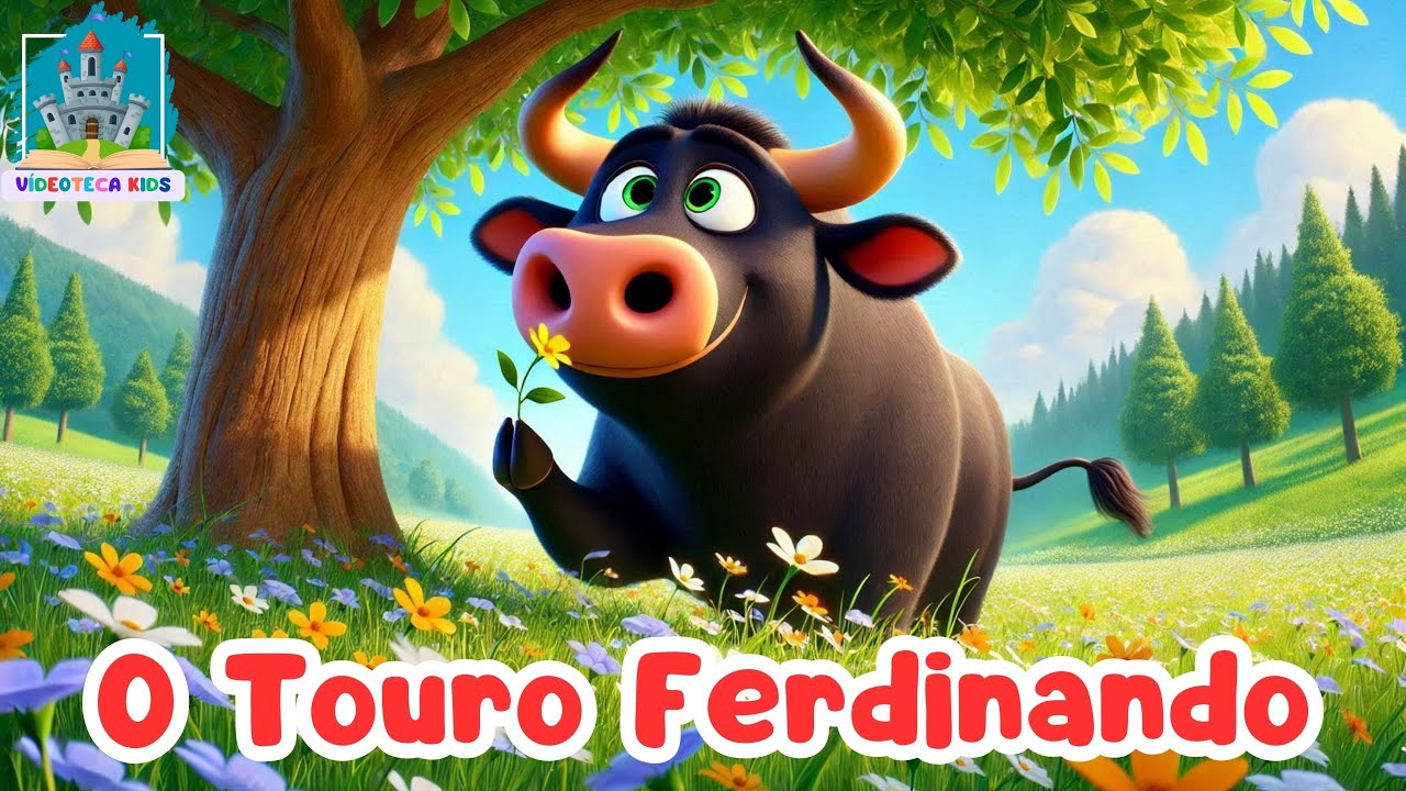 O TOURO FERDINANDO - História Infantil #historiainfantilparadormir #historinha #livrosinfantis