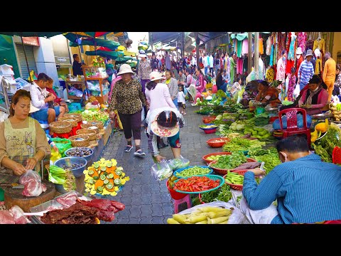 Fresh Foods & Living Lifestyle @ Cambodian Market - Breakfast, Fresh Food, & More