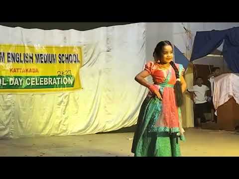 Mandarappoove Song. Beautiful cover dance by Amna Fathima@ school day celebration 2023👌