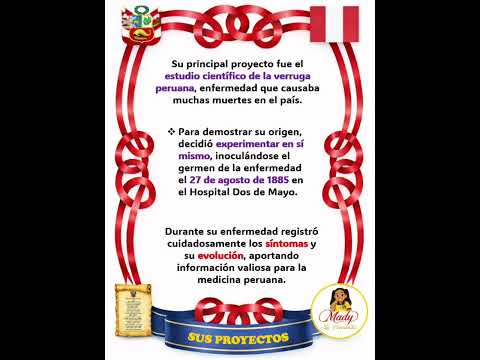 Grandes científicos peruanos DANIEL ALCIDES CARRIÓN GARCÍA (1857 – 1885)